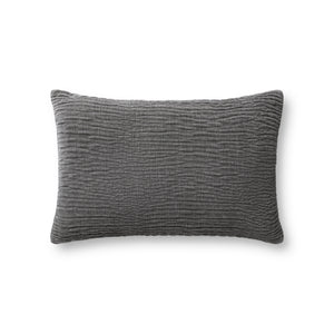 Grey Pillow — a Loloi pillow at Laurie Yapp Home.