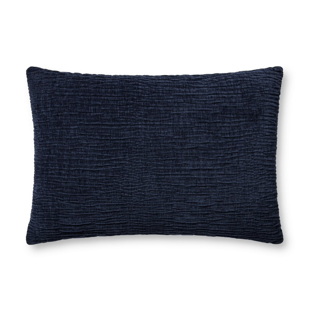 Navy Pillow (Pattern 3) — a Loloi pillow at Laurie Yapp Home.