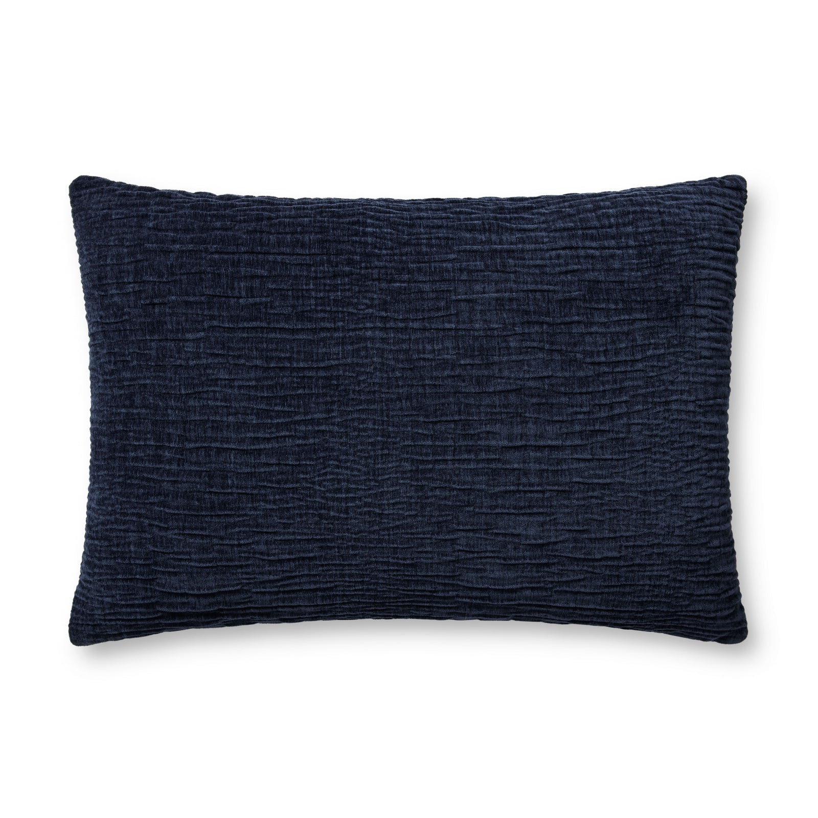 Navy Pillow (Pattern 3) — a Loloi pillow at Laurie Yapp Home.