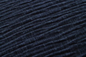 Navy Pillow (Pattern 3) shown from a different angle to reveal its pattern.