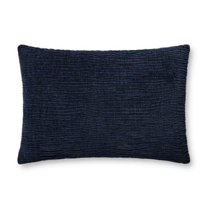 Navy Pillow (Pattern 3) — a Loloi pillow at Laurie Yapp Home.