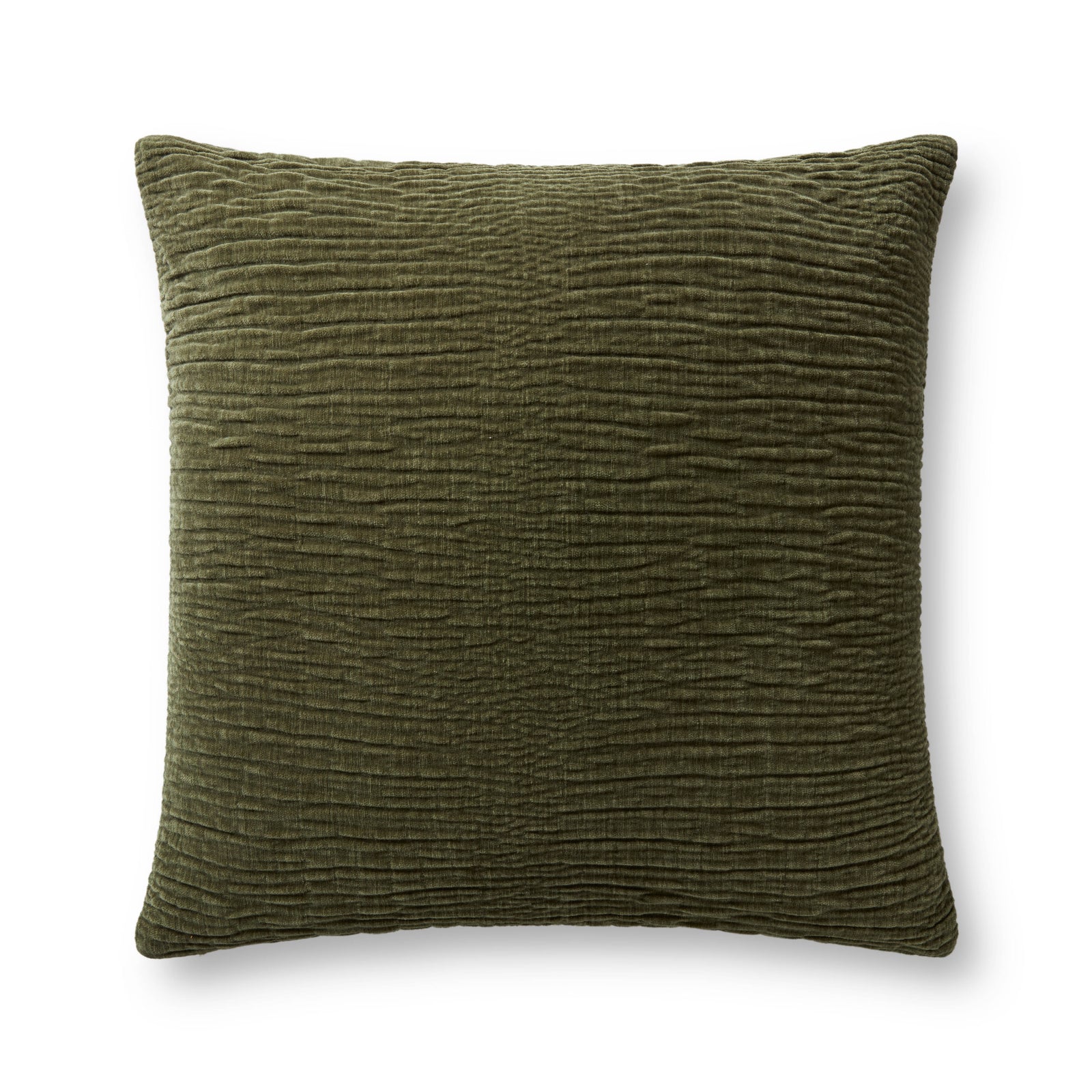 Olive Pillow (Pattern 1) — a Loloi pillow at Laurie Yapp Home.