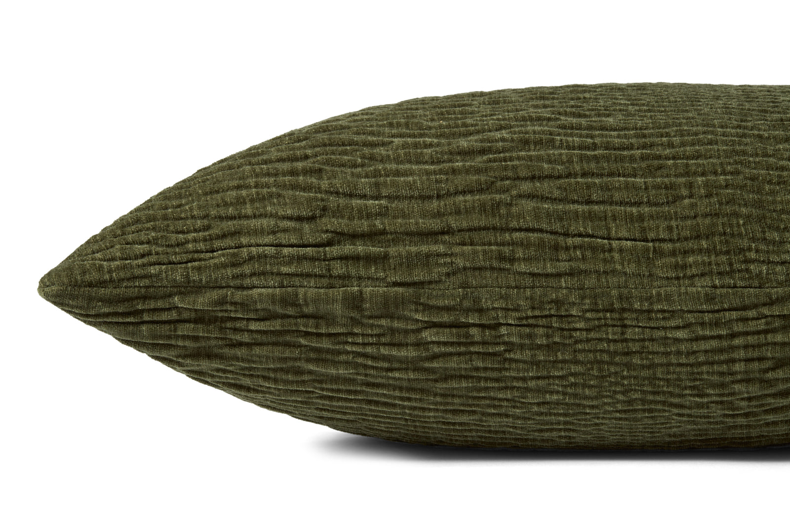 Olive Pillow (Pattern 1) — a Loloi pillow at Laurie Yapp Home.