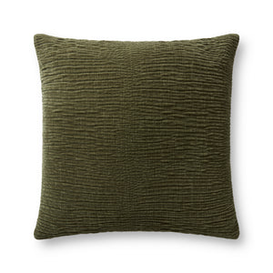 Olive Pillow (Pattern 1) — a Loloi pillow at Laurie Yapp Home.