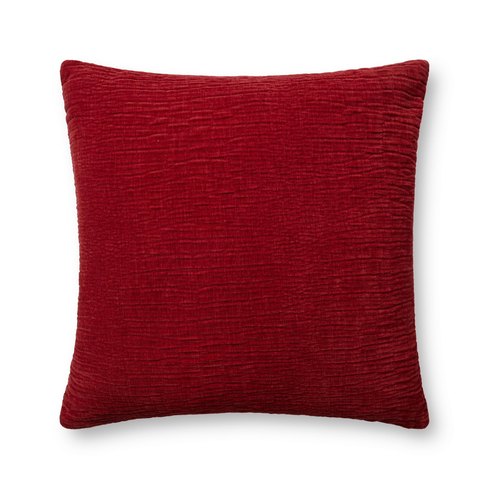Red Pillow (Pattern 2) — a Loloi pillow at Laurie Yapp Home.