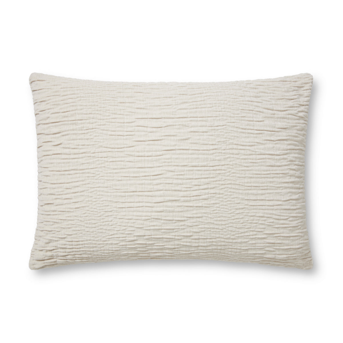 Silver Pillow — a Loloi pillow at Laurie Yapp Home.