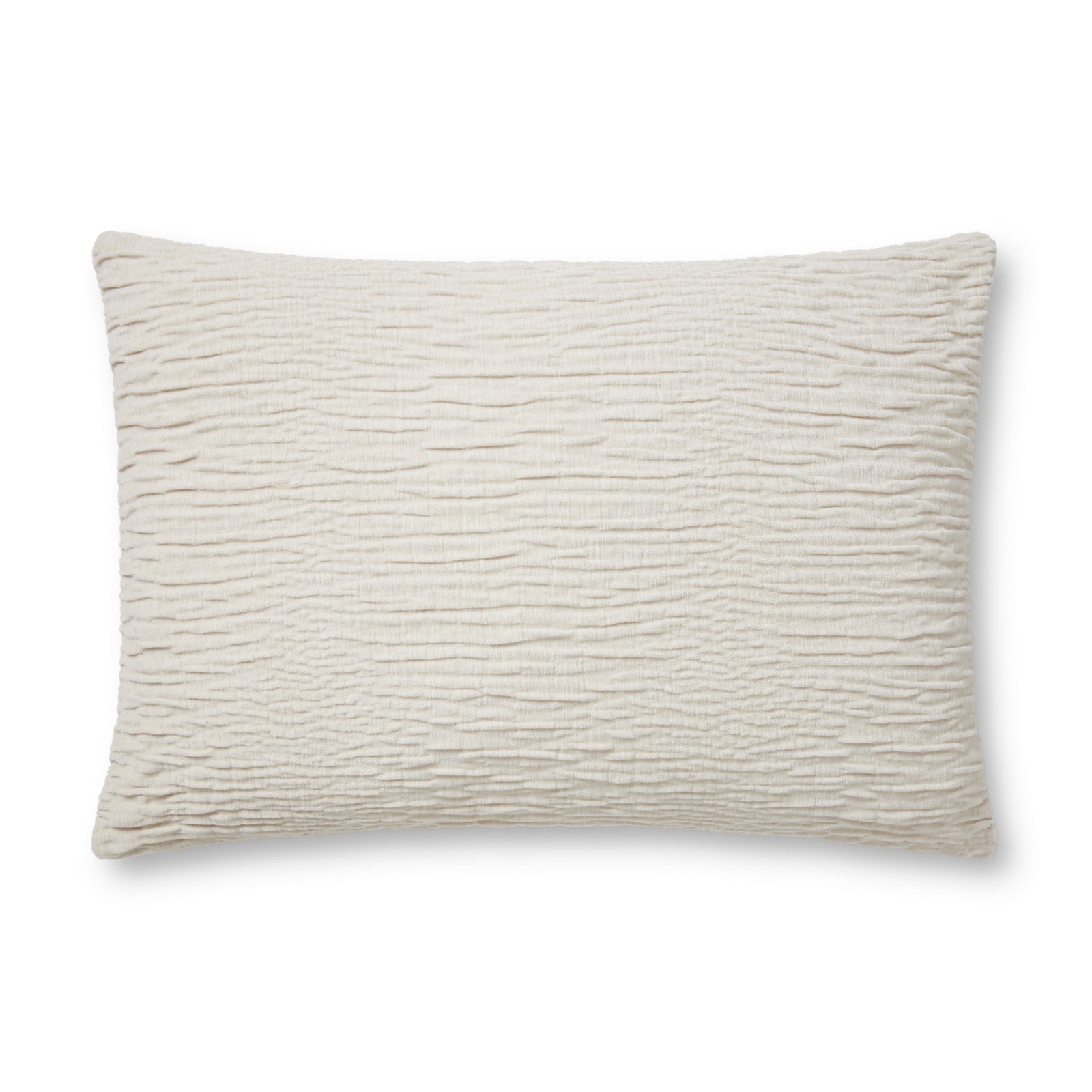 Silver Pillow — a Loloi pillow at Laurie Yapp Home.