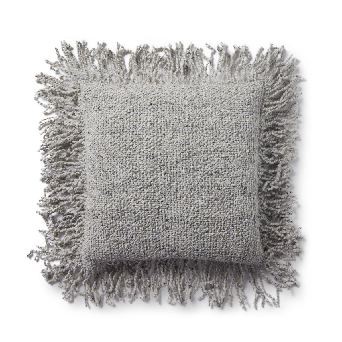 Lt Grey Pillow — a Loloi pillow at Laurie Yapp Home.