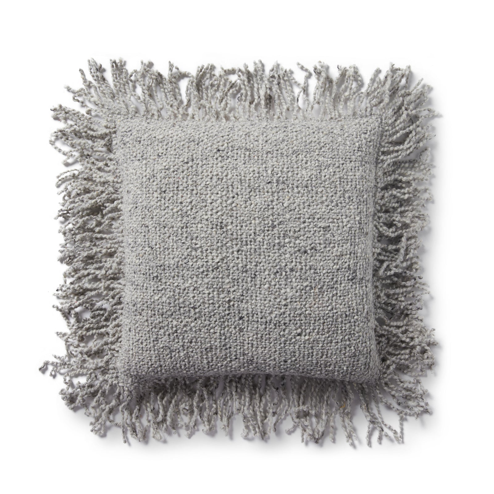 Lt Grey Pillow — a Loloi pillow at Laurie Yapp Home.