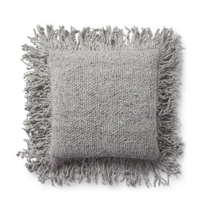 Lt Grey Pillow — a Loloi pillow at Laurie Yapp Home.