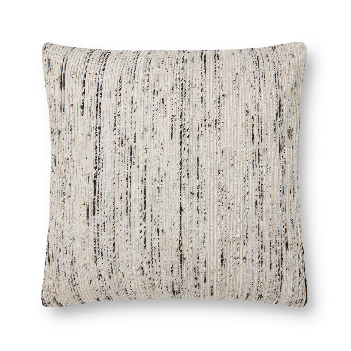 Silver / Multi Pillow — a Loloi pillow at Laurie Yapp Home.