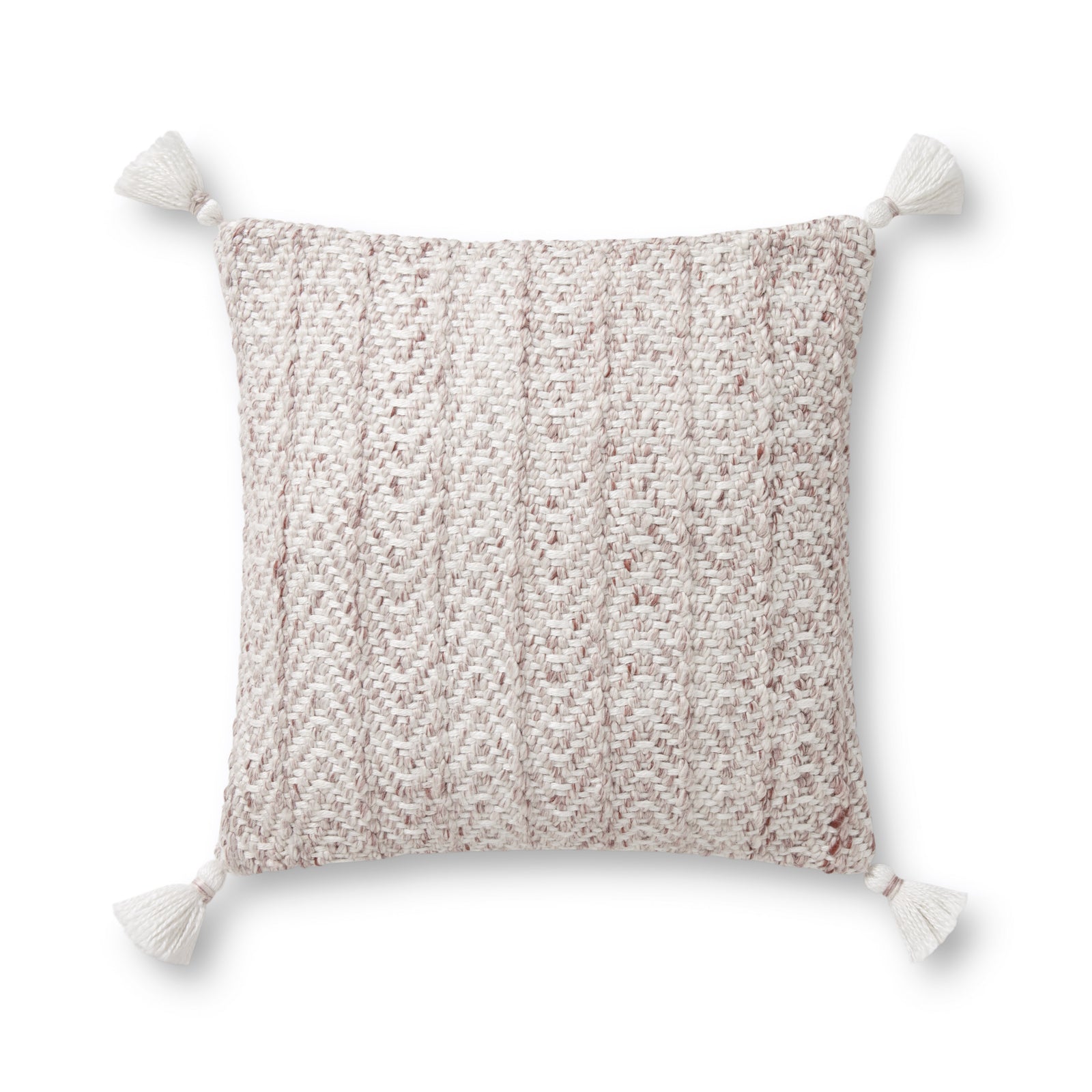 Blush / Natural Pillow — a Loloi pillow at Laurie Yapp Home.