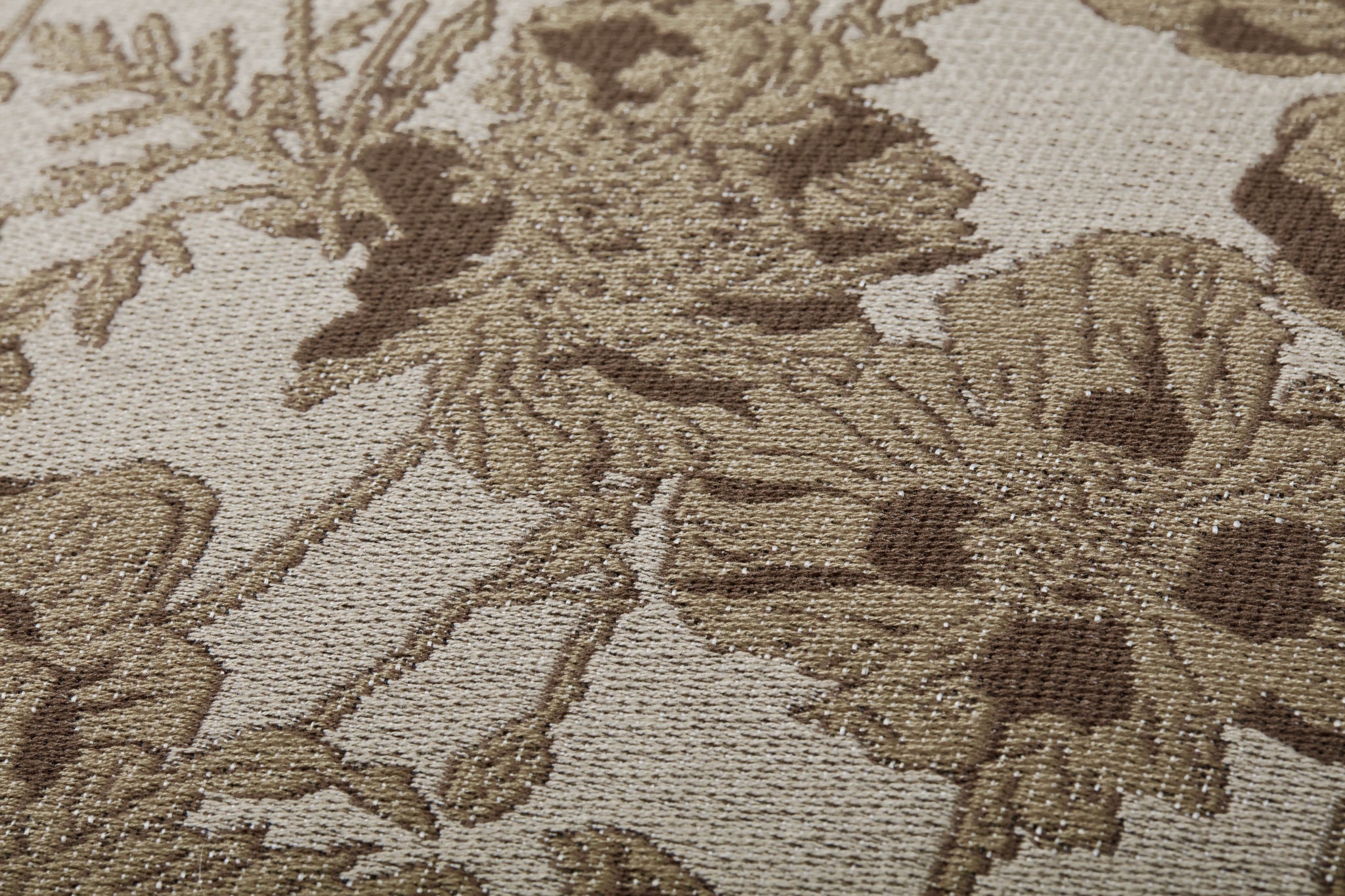 Matilda Beige / Mocha Pillow shown from another angle.