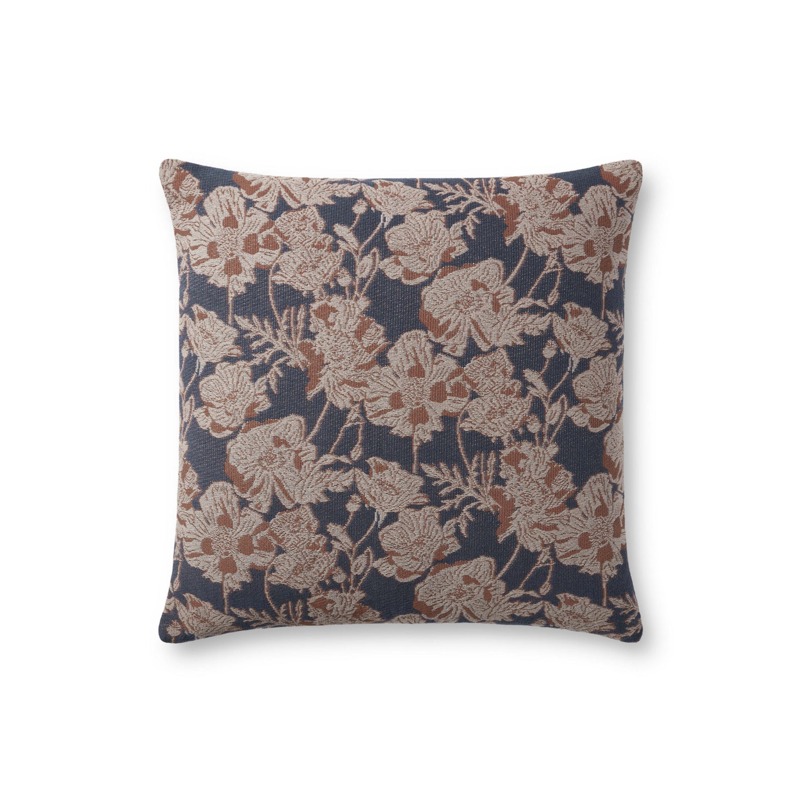 Matilda Navy / Clay Pillow — a Loloi pillow at Laurie Yapp Home.