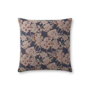 Matilda Navy / Clay Pillow — a Loloi pillow at Laurie Yapp Home.