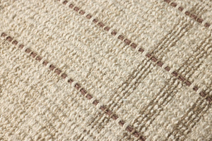 Vinnie Ivory / Brown Pillow shown from another angle.