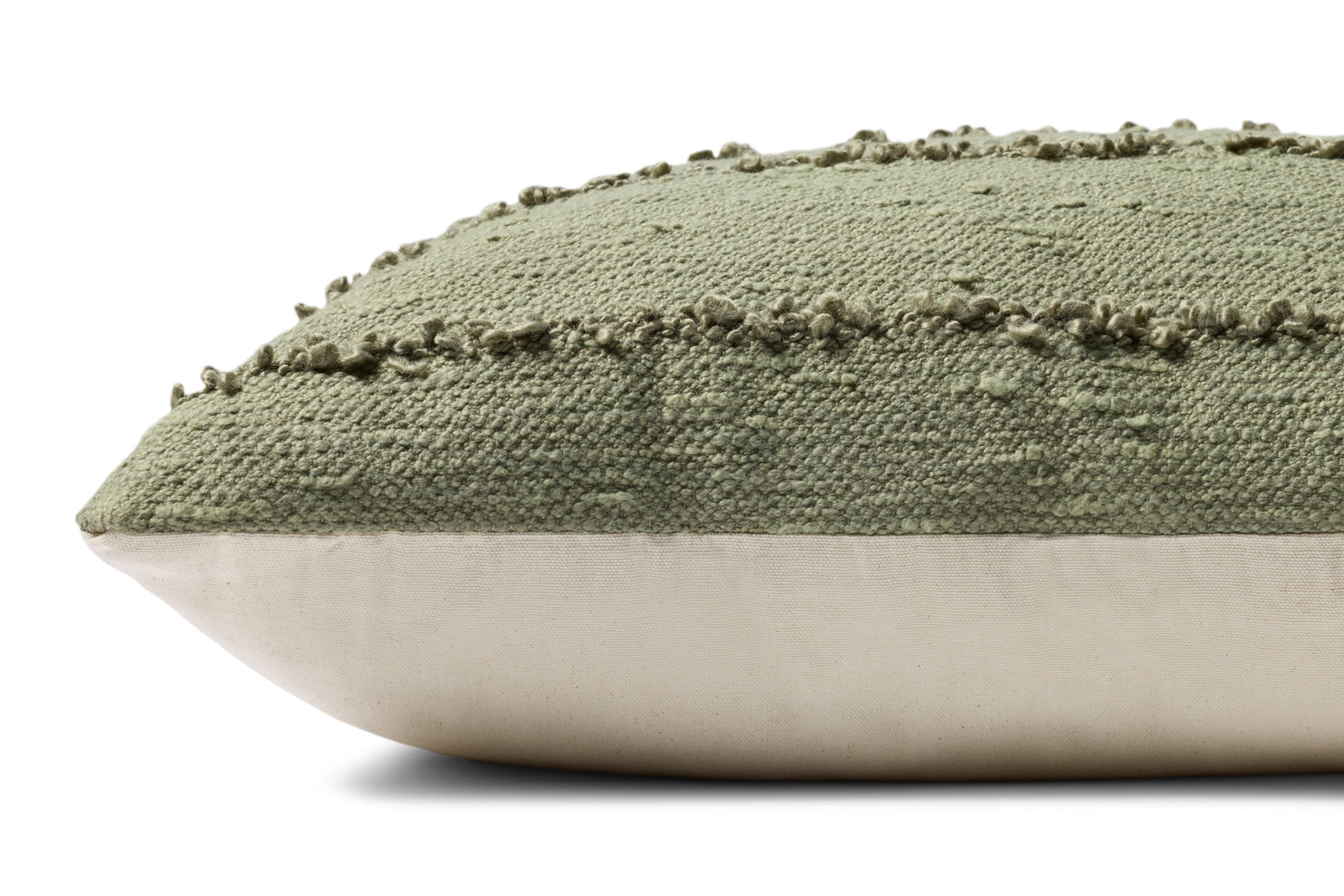 Moss Pillow (Pattern 1) — a Loloi pillow at Laurie Yapp Home.