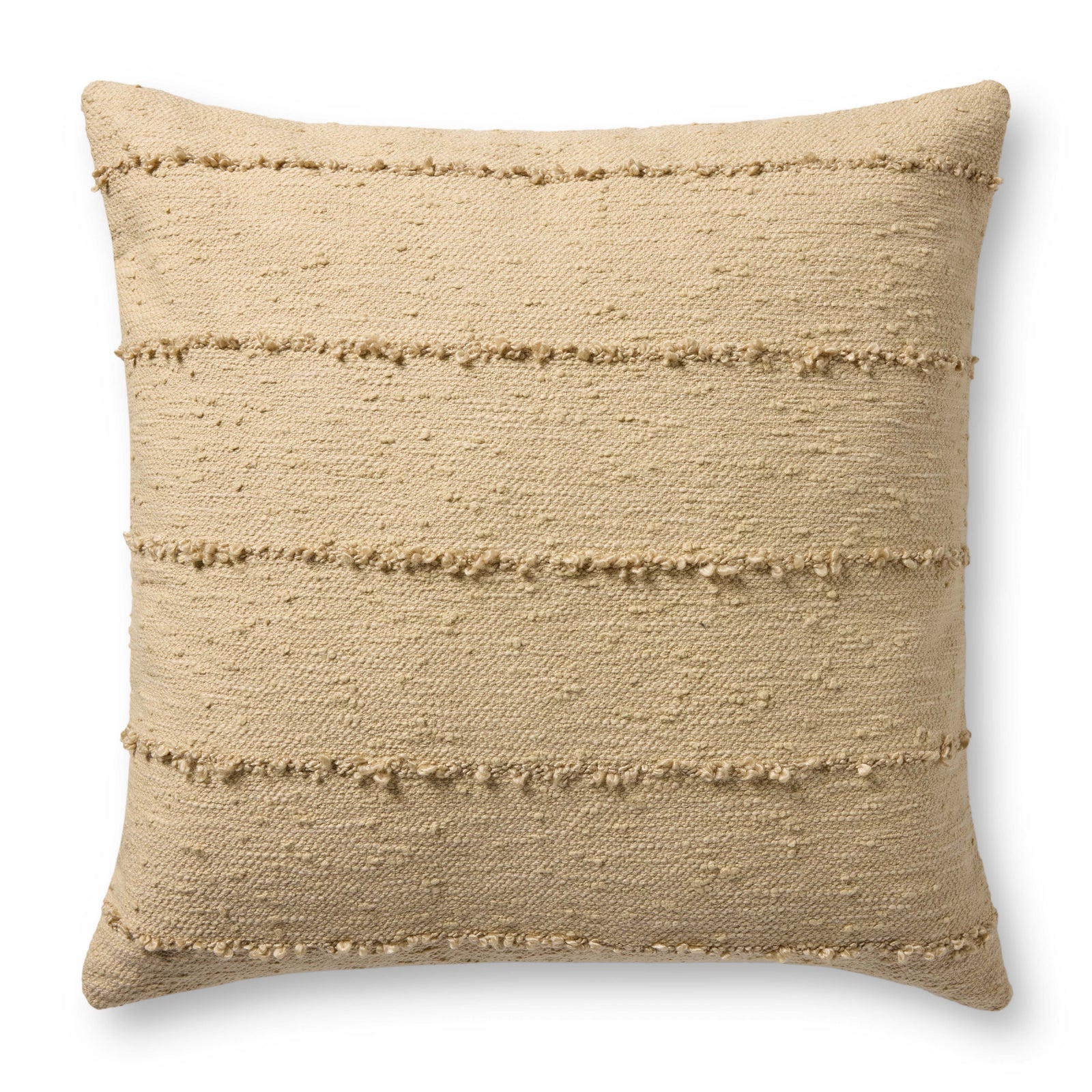 Natural Pillow (Pattern 3) — a Loloi pillow at Laurie Yapp Home.