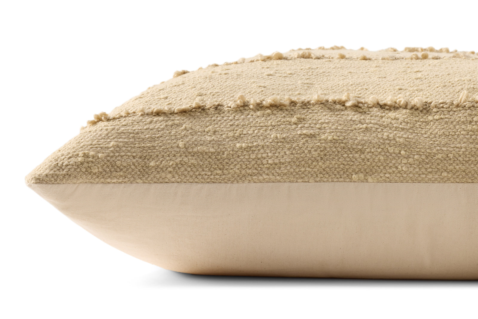 Natural Pillow (Pattern 3) — a Loloi pillow at Laurie Yapp Home.