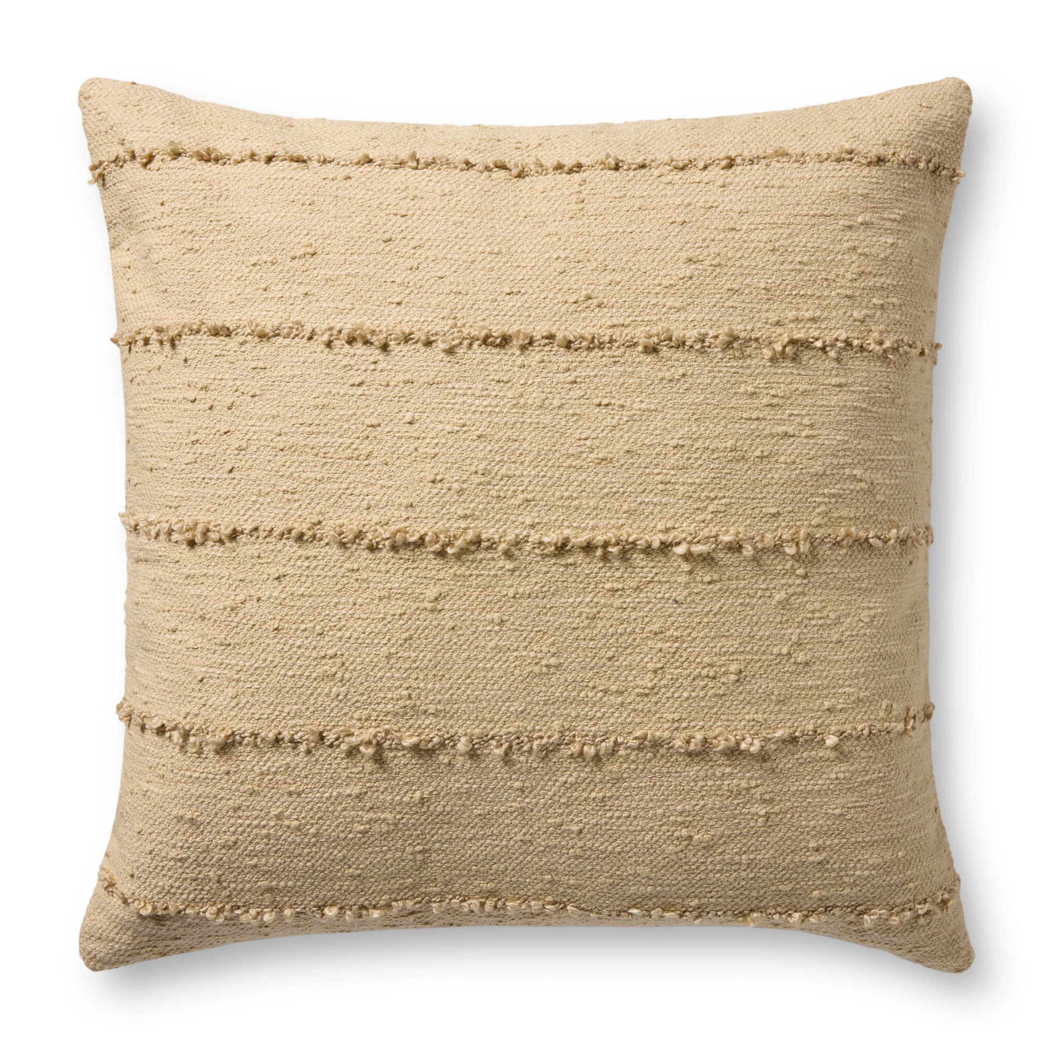 Natural Pillow (Pattern 3) — a Loloi pillow at Laurie Yapp Home.