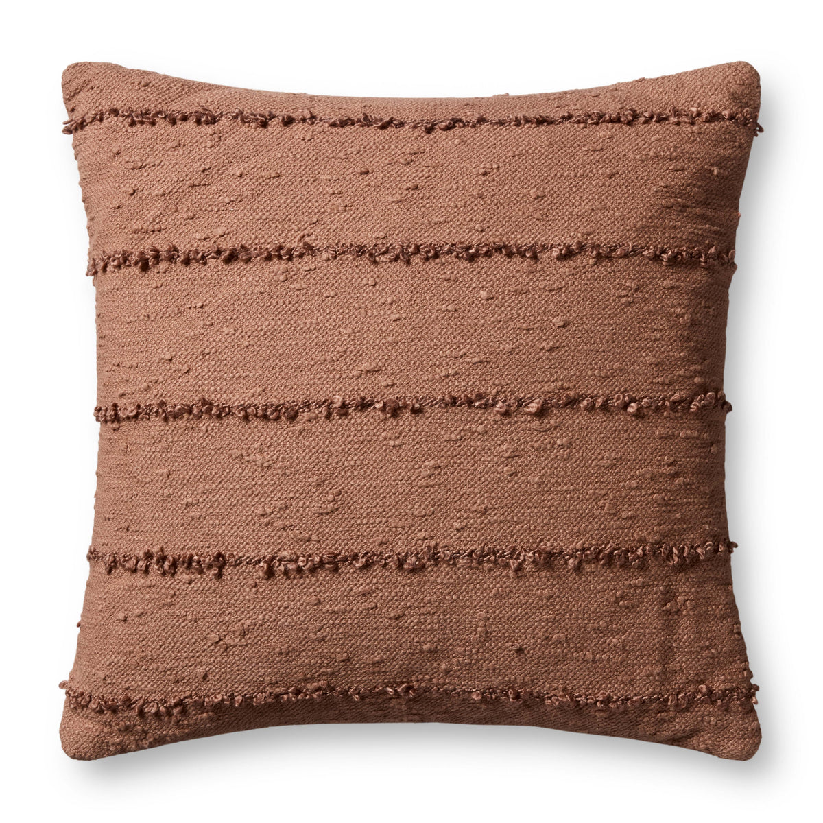 Rustic Brown Pillow — a Loloi pillow at Laurie Yapp Home.