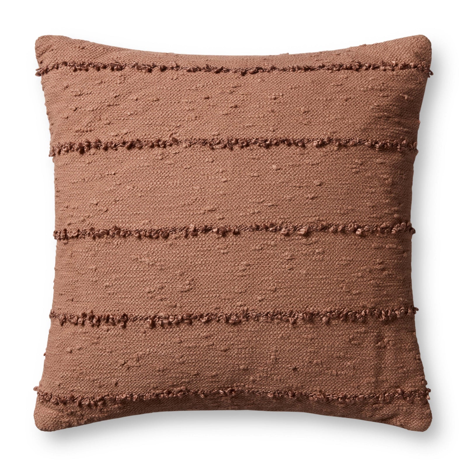 Rustic Brown Pillow — a Loloi pillow at Laurie Yapp Home.