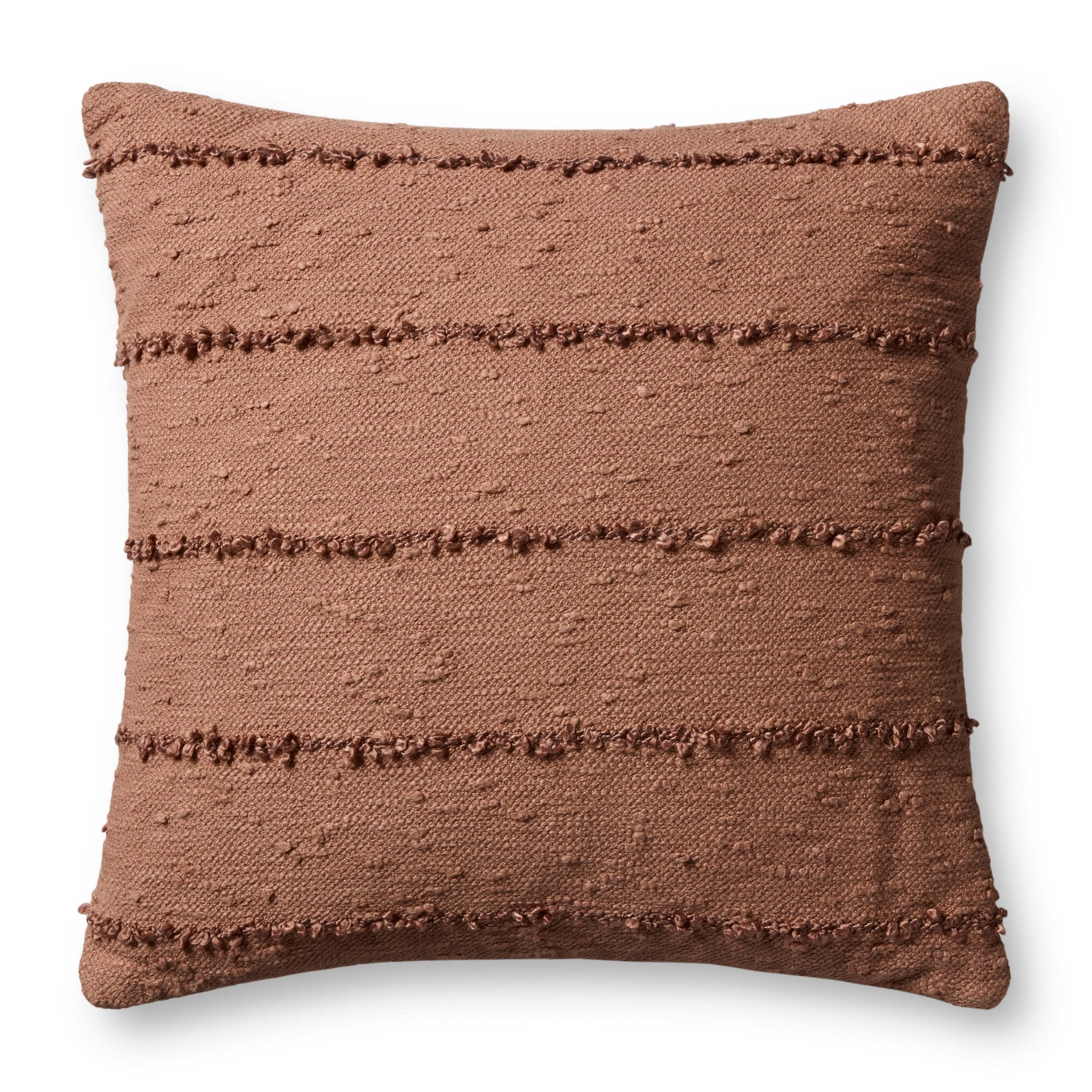 Rustic Brown Pillow — a Loloi pillow at Laurie Yapp Home.