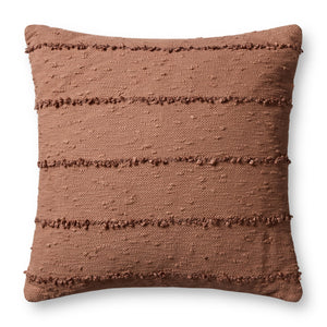 Rustic Brown Pillow — a Loloi pillow at Laurie Yapp Home.
