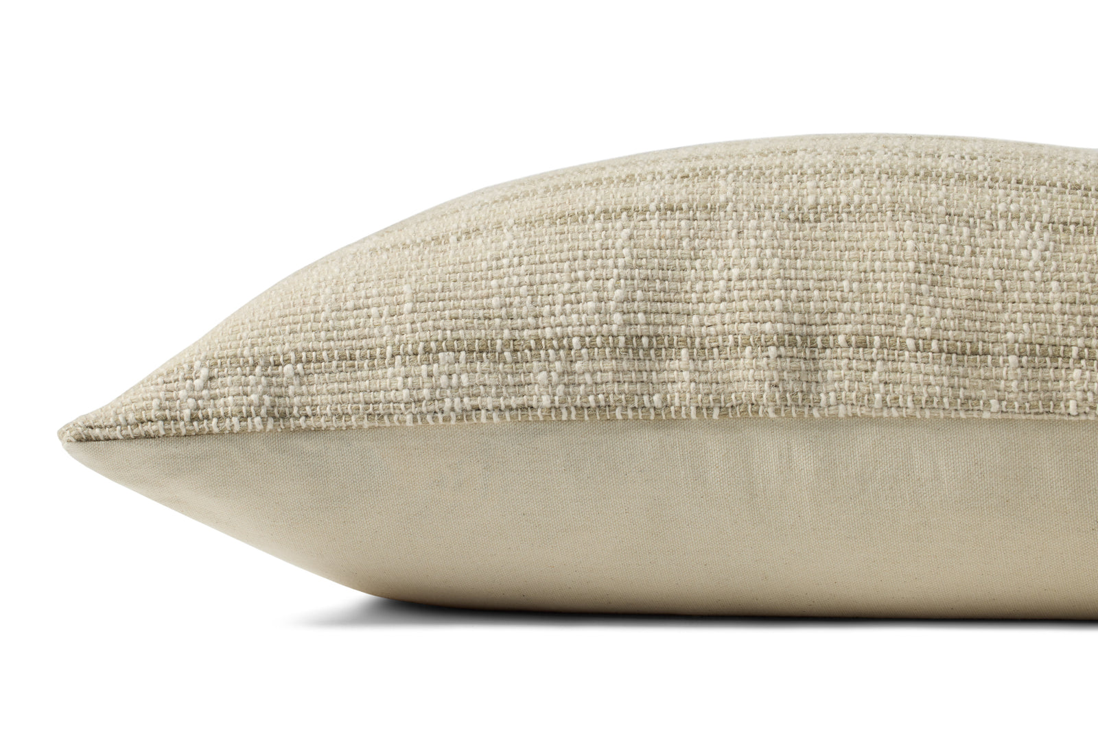 Beige / Natural Pillow (Pattern 1) — a Loloi pillow at Laurie Yapp Home.