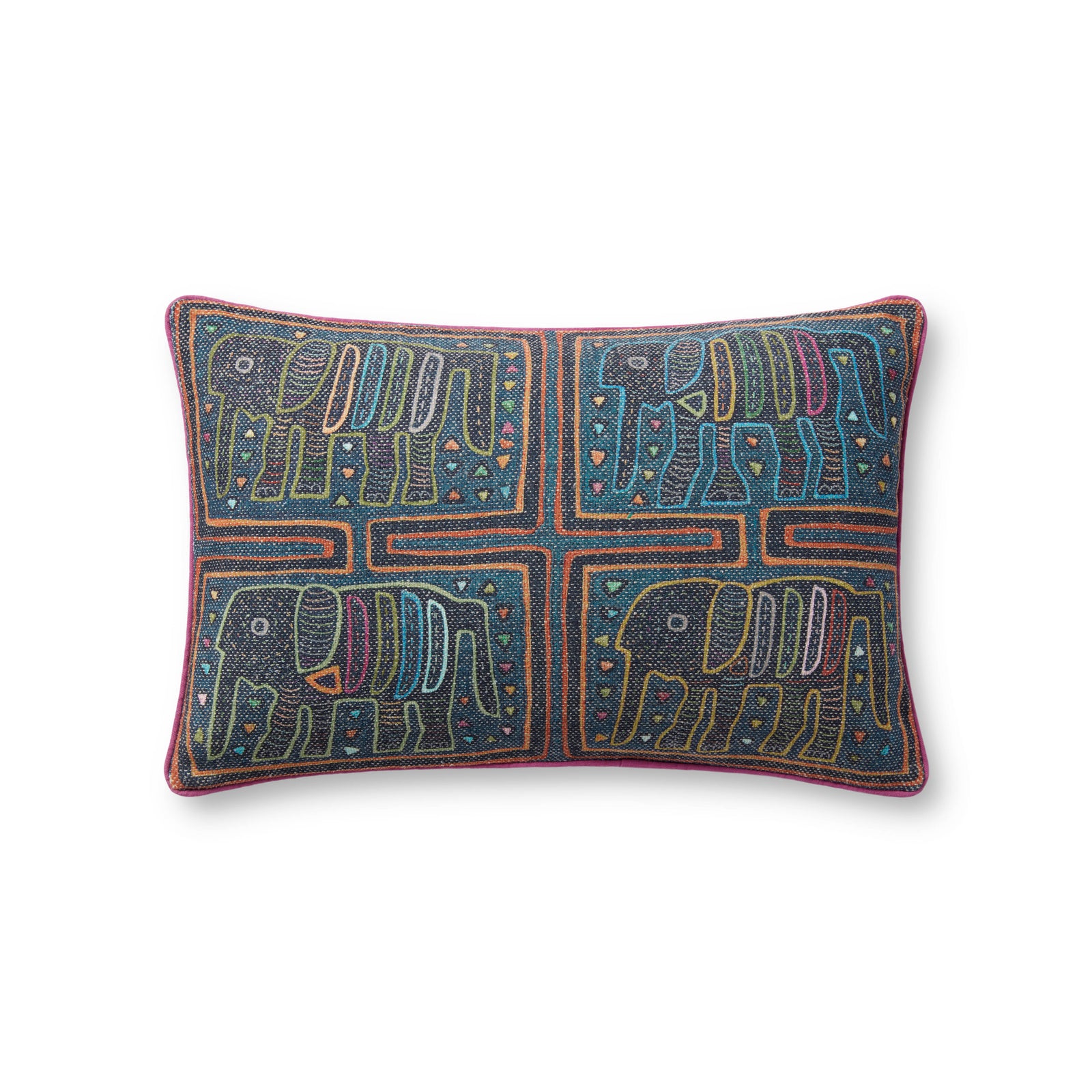 Lagoon / Multi Pillow — a Loloi pillow at Laurie Yapp Home.