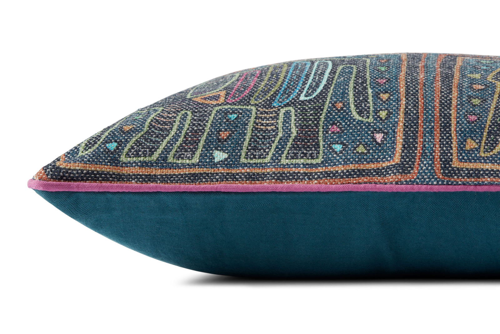 Lagoon / Multi Pillow — a Loloi pillow at Laurie Yapp Home.