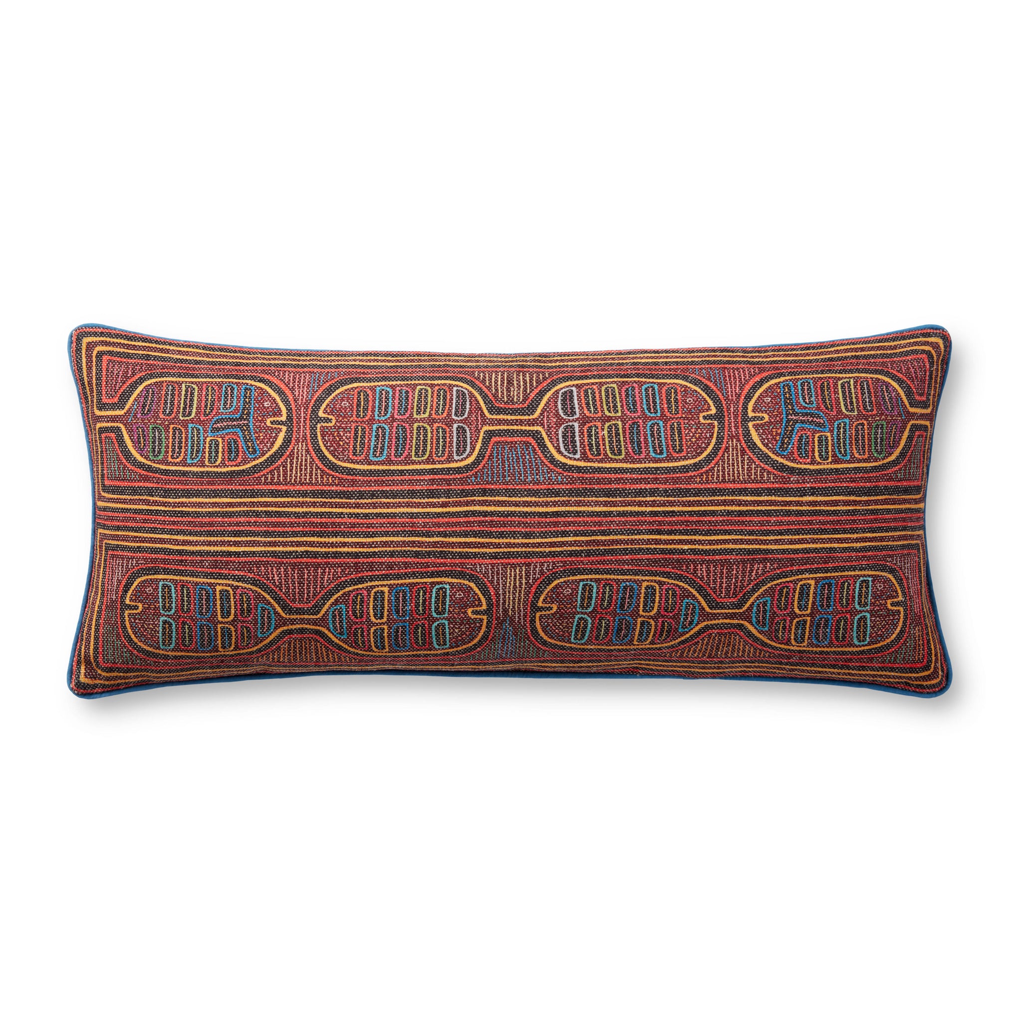 Berry / Multi Pillow (Pattern 1) — a Loloi pillow at Laurie Yapp Home.