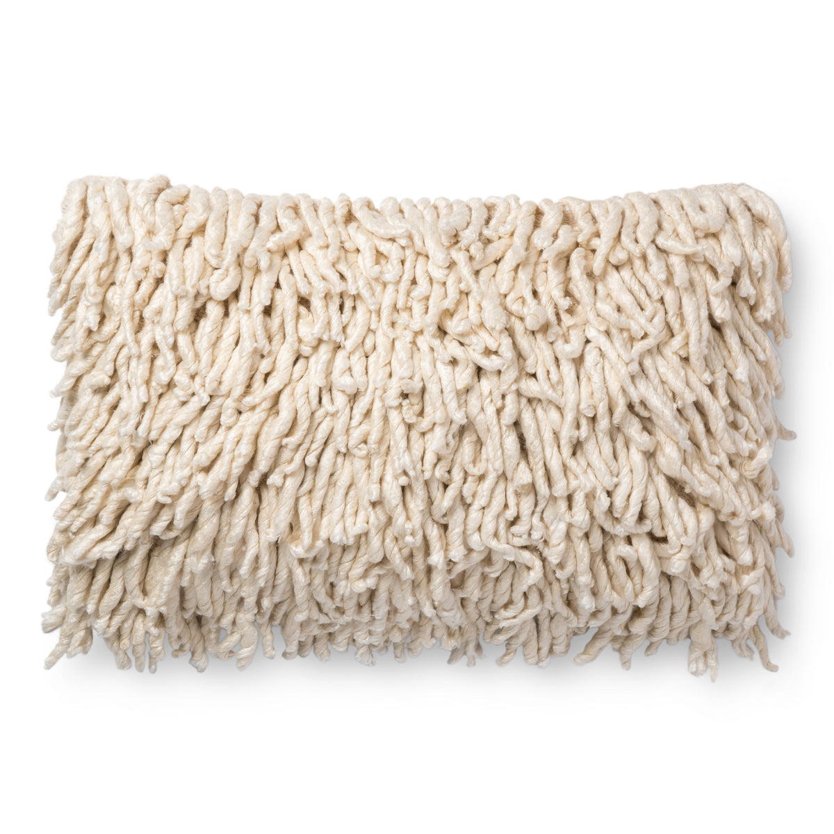 Cream Pillow — a Loloi pillow at Laurie Yapp Home.
