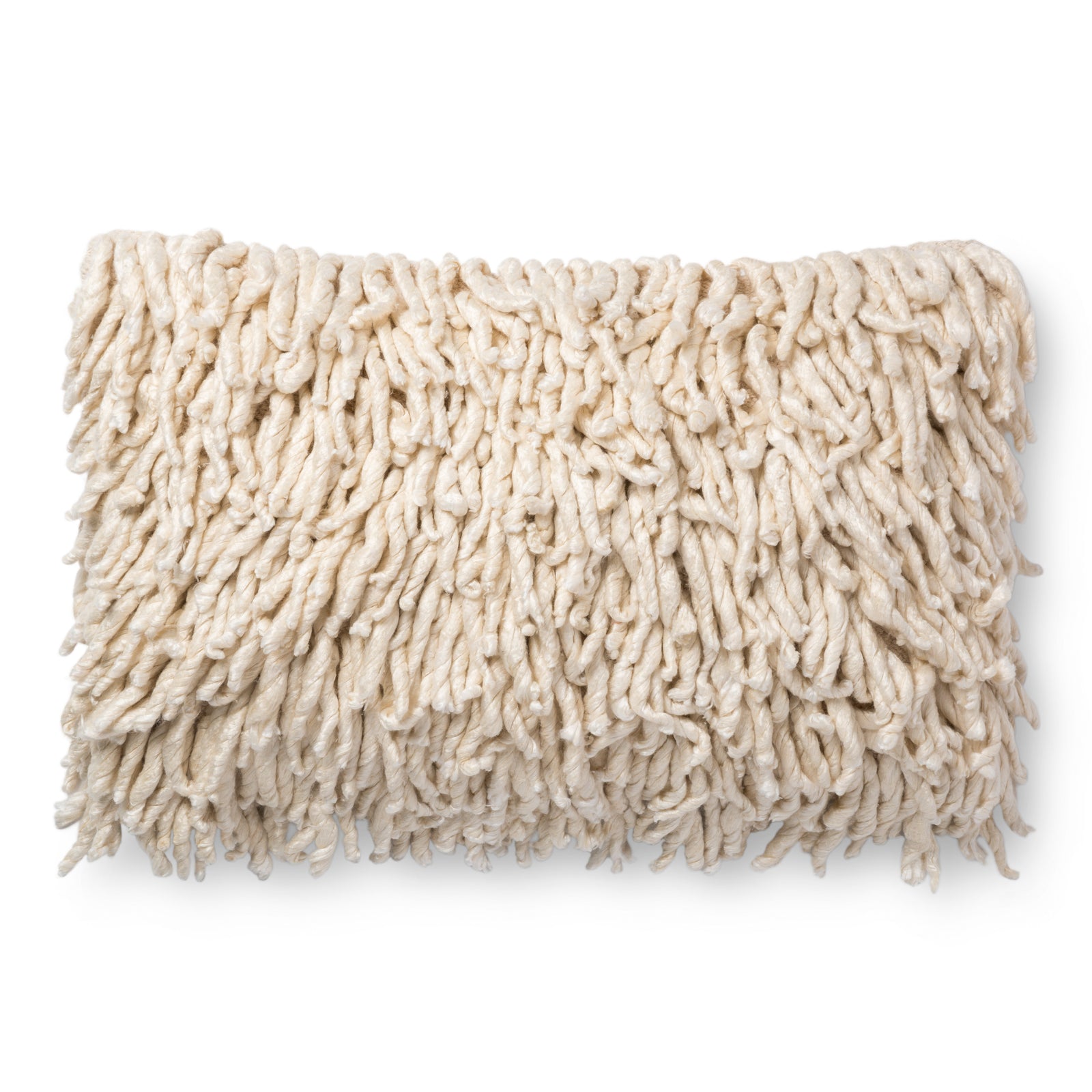 Cream Pillow — a Loloi pillow at Laurie Yapp Home.