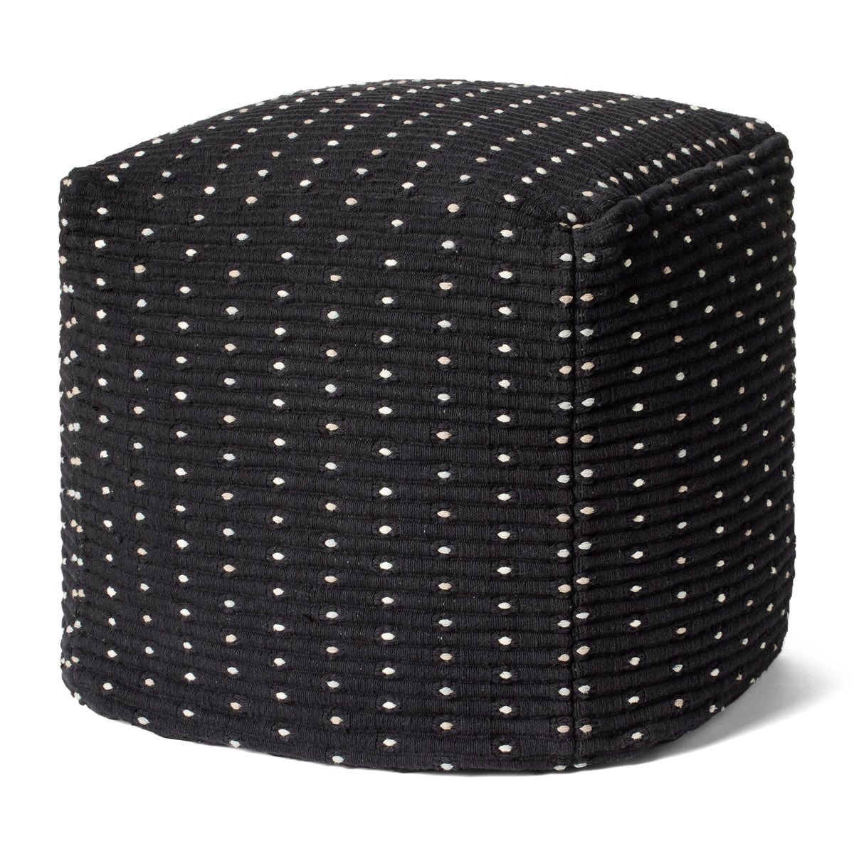 Black Pillow (Pattern 1) — a Loloi pillow at Laurie Yapp Home.