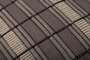 Brown / Beige Pillow shown from a different angle to reveal its pattern.