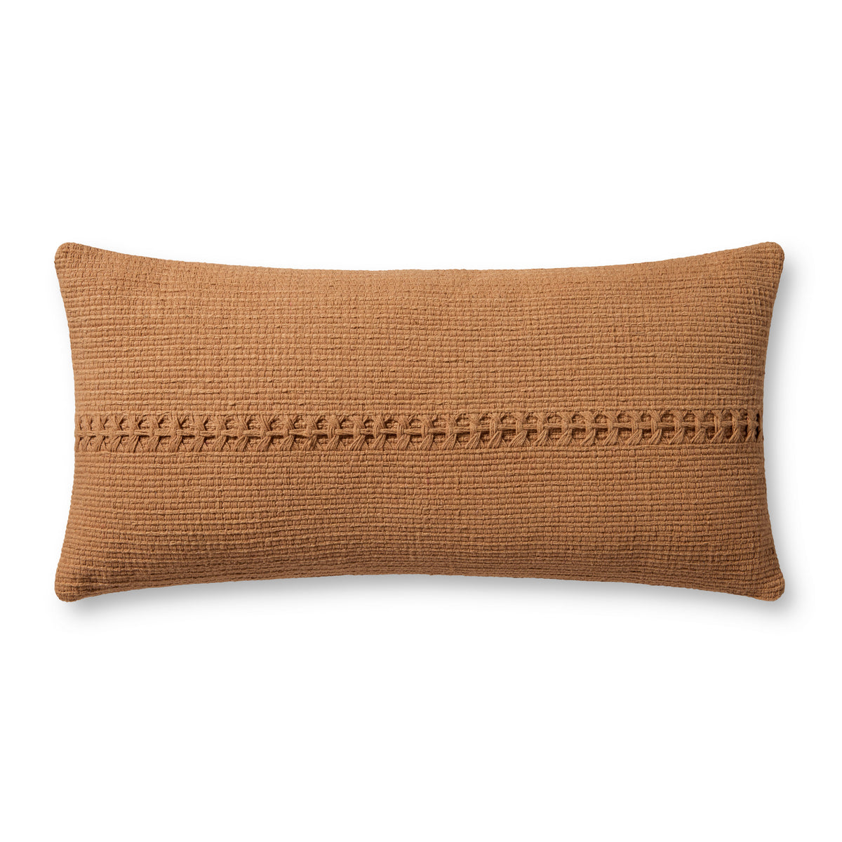Harvey Orange Pillow — a Loloi pillow at Laurie Yapp Home.