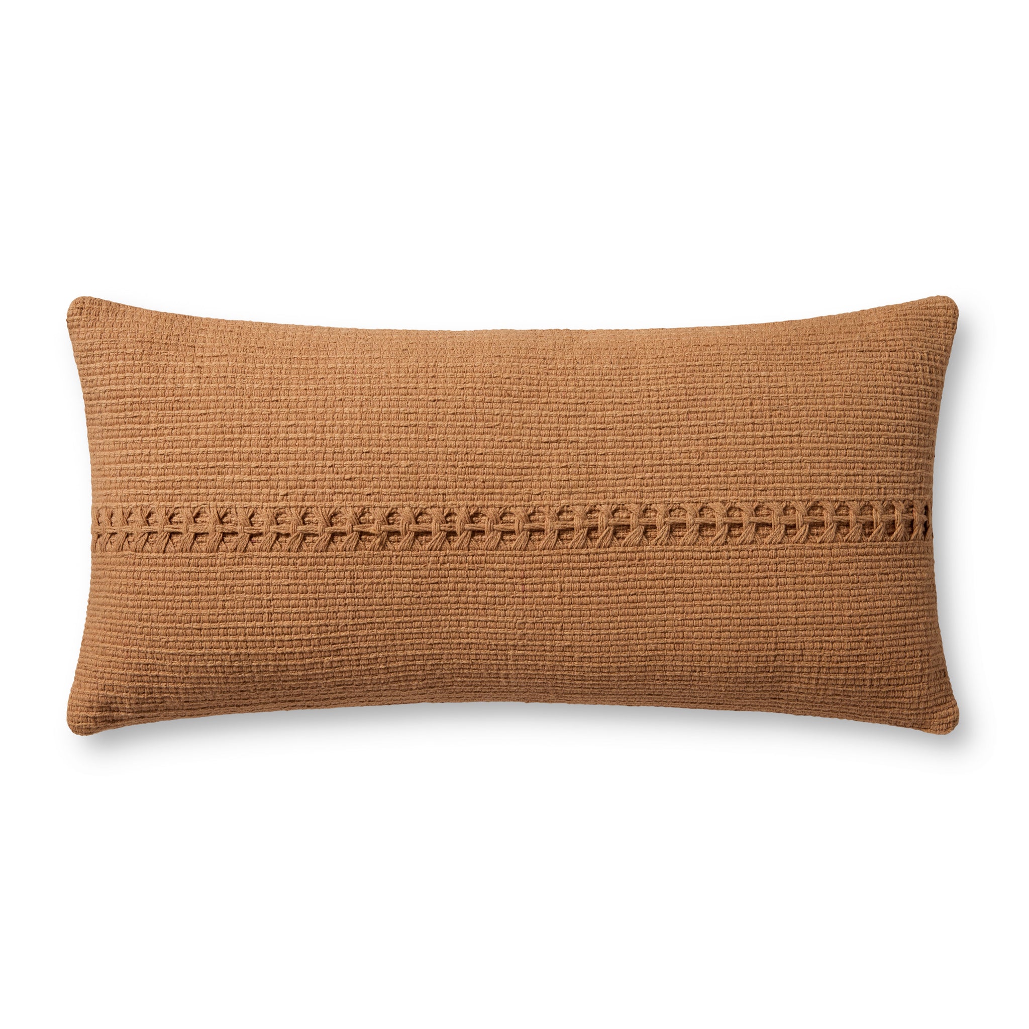 Harvey Orange Pillow — a Loloi pillow at Laurie Yapp Home.