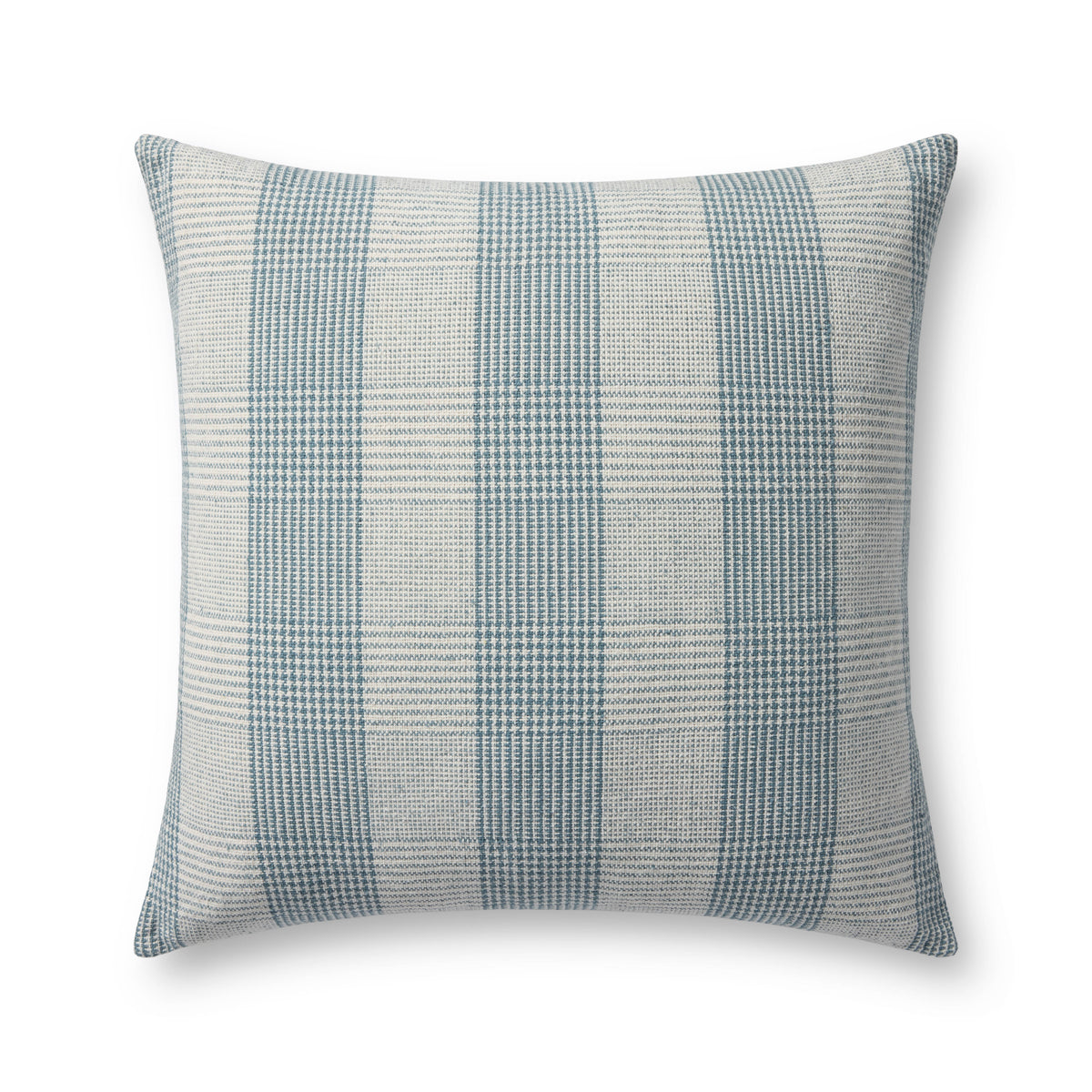 Auggie Blue / White Pillow — a Loloi pillow at Laurie Yapp Home.