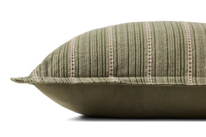 Howie Green / Natural Pillow shown from another angle.
