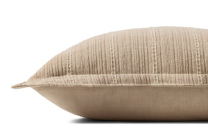 Howie Natural Pillow shown from another angle.