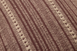 Howie Wine / Natural Pillow shown from another angle.