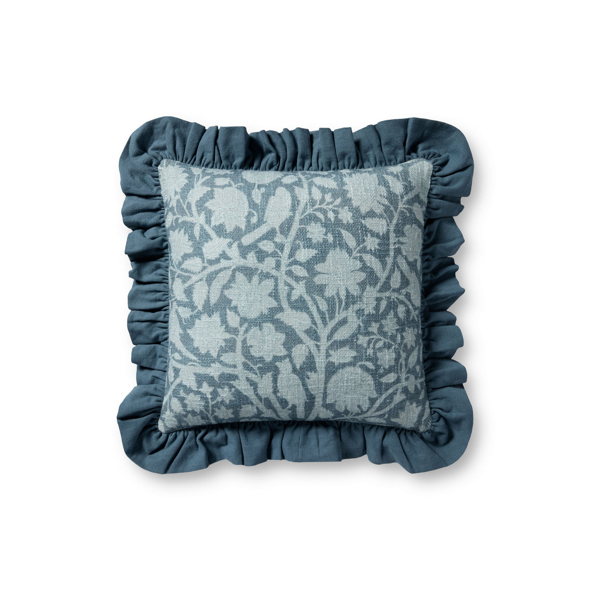 Kathleen Blue Pillow — a Loloi pillow at Laurie Yapp Home.