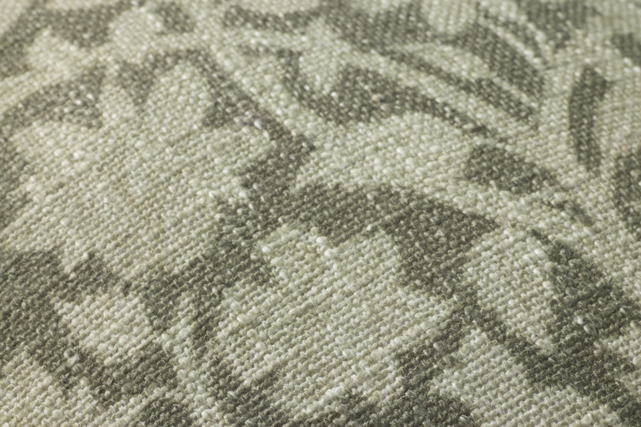 Kathleen Green Pillow shown from another angle.