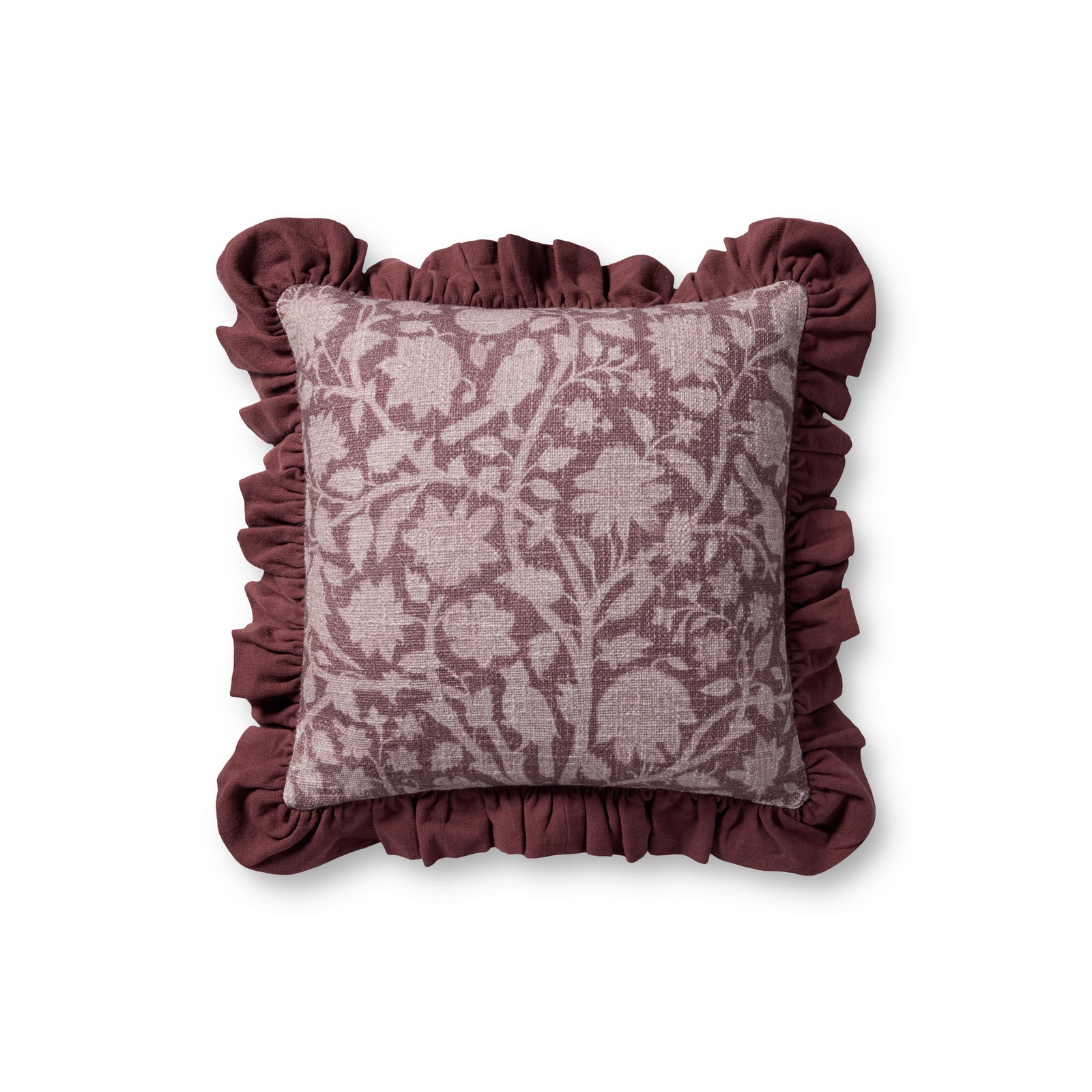 Kathleen Wine Pillow — a Loloi pillow at Laurie Yapp Home.