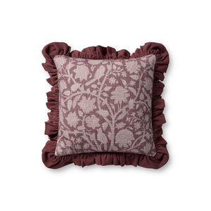 Kathleen Wine Pillow — a Loloi pillow at Laurie Yapp Home.