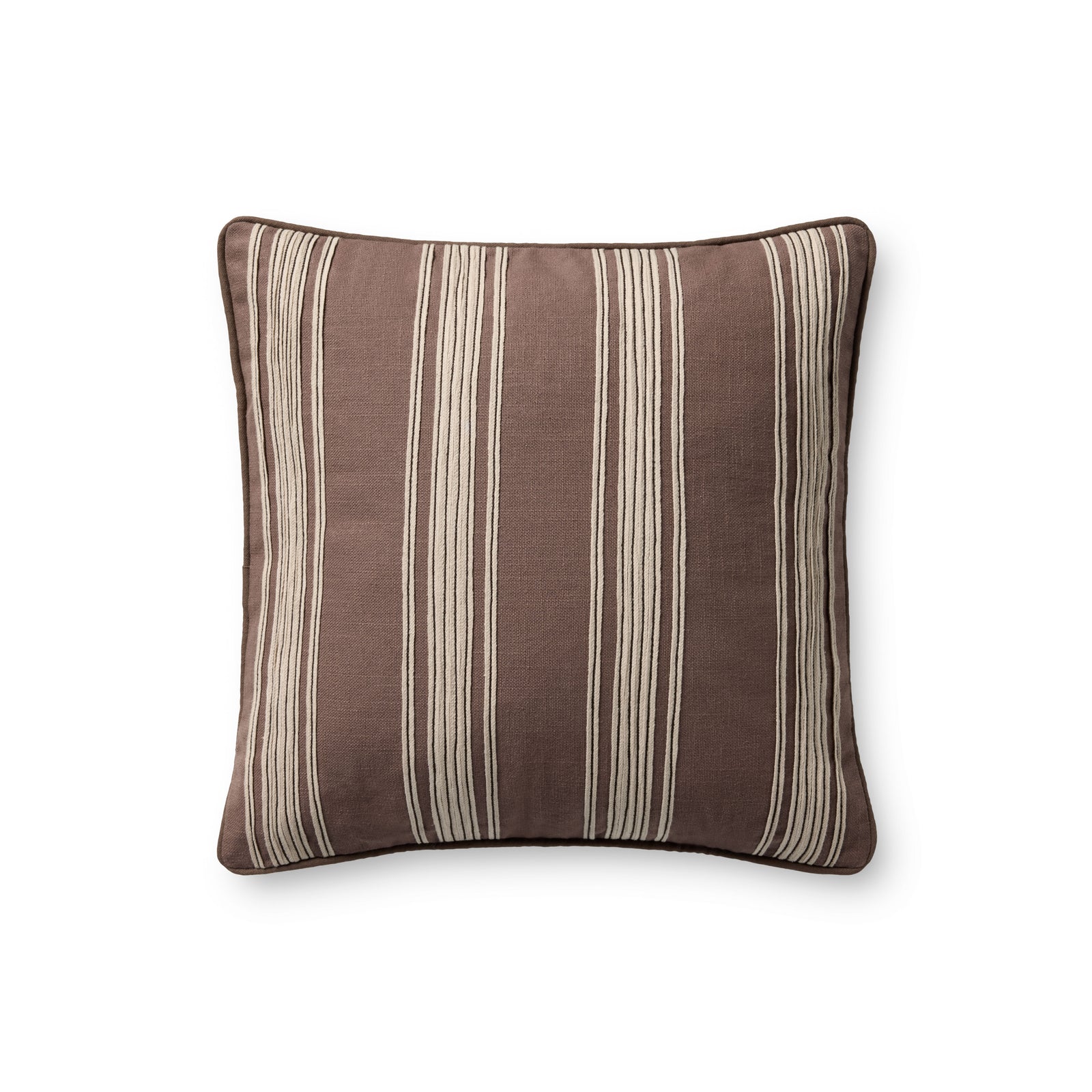 Verona Brown Pillow — a Loloi pillow at Laurie Yapp Home.