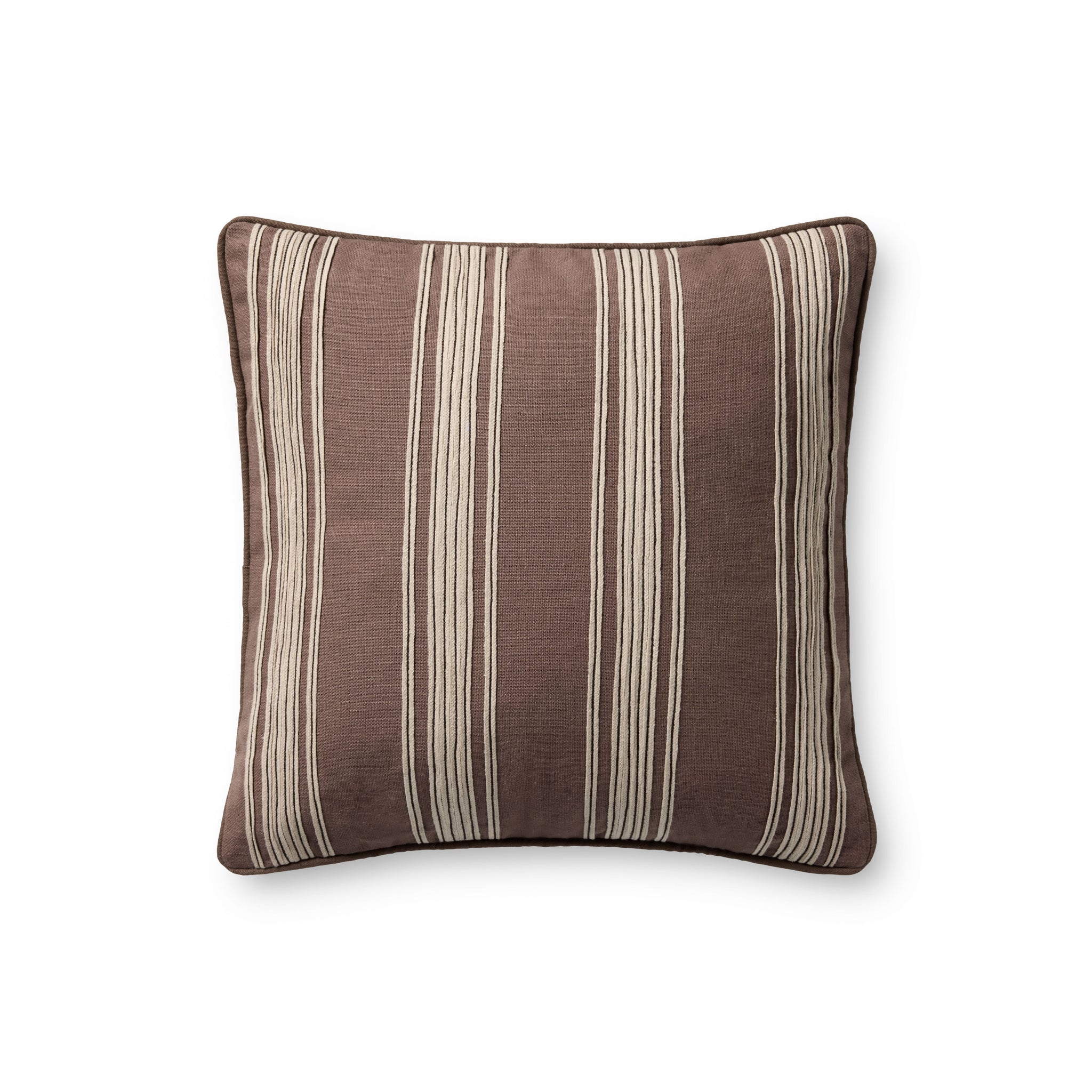 Verona Brown Pillow — a Loloi pillow at Laurie Yapp Home.