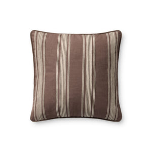 Verona Brown Pillow — a Loloi pillow at Laurie Yapp Home.