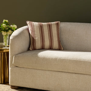 Verona Chestnut Pillow shown from another angle.